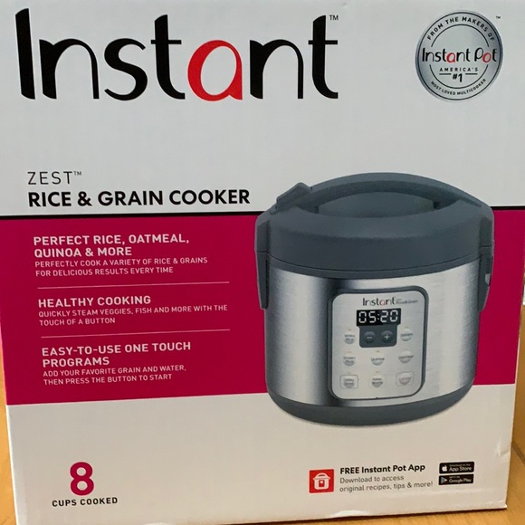 instant pot zest rice cooker 8 cup